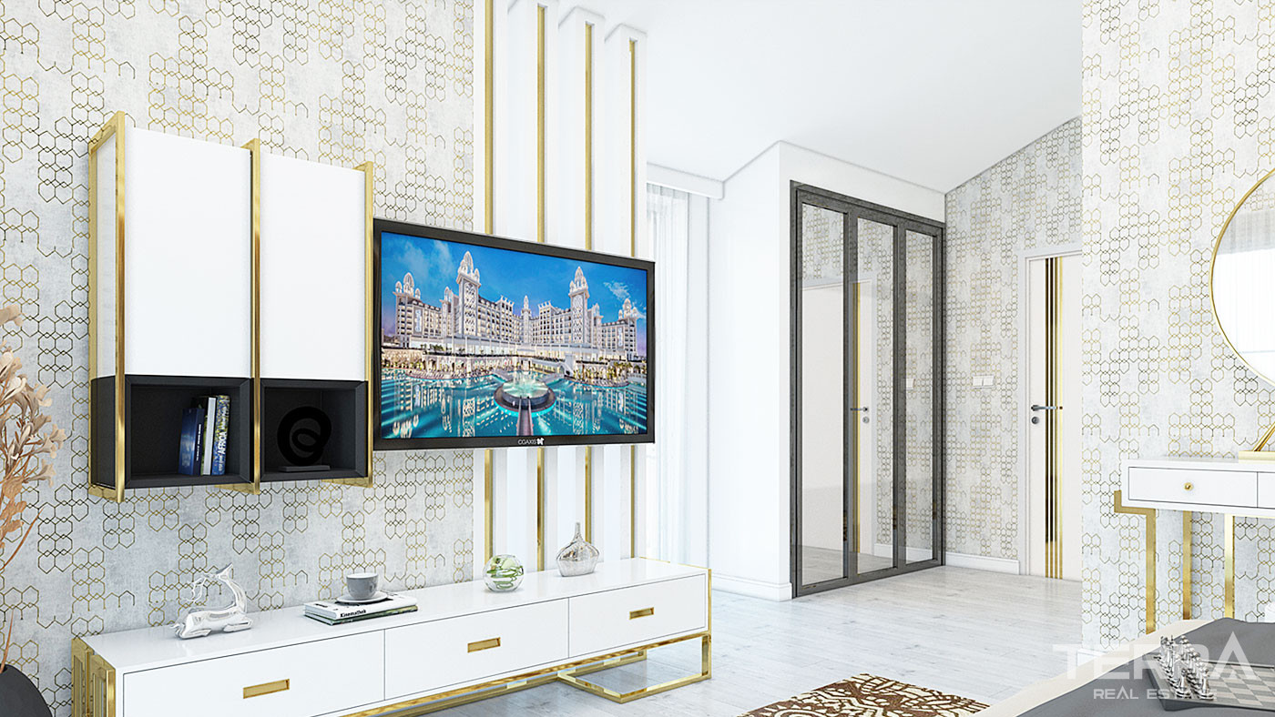 Villas Mitoyennes en Plein Nature de Belek Antalya Avec Piscine Privée - 49102