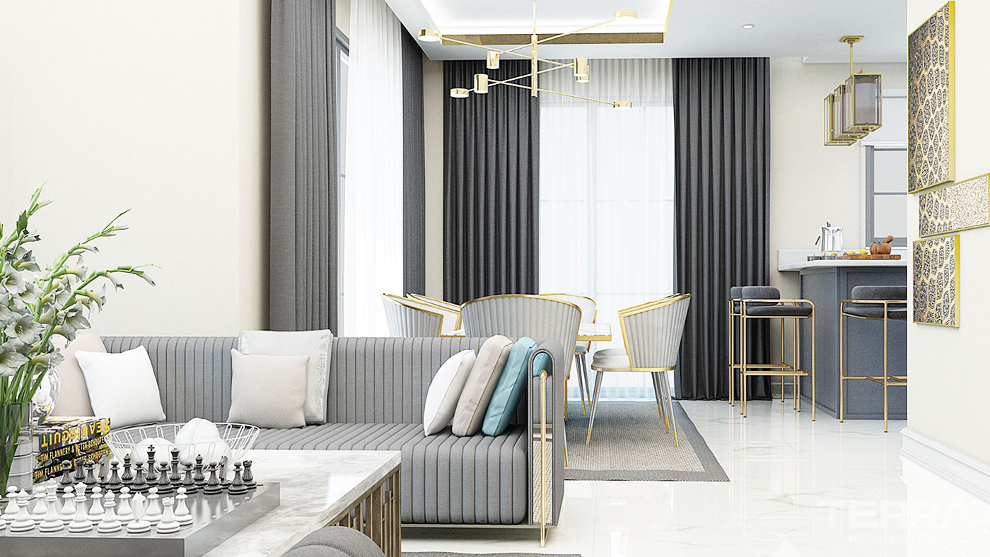 Villas Mitoyennes en Plein Nature de Belek Antalya Avec Piscine Privée - 49108