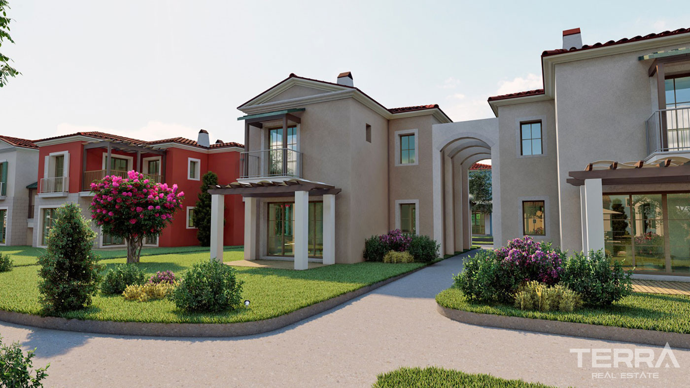 New 3-Bed Duplex Villas to Buy in a Luxury Complex in Fethiye Çalış - 99361