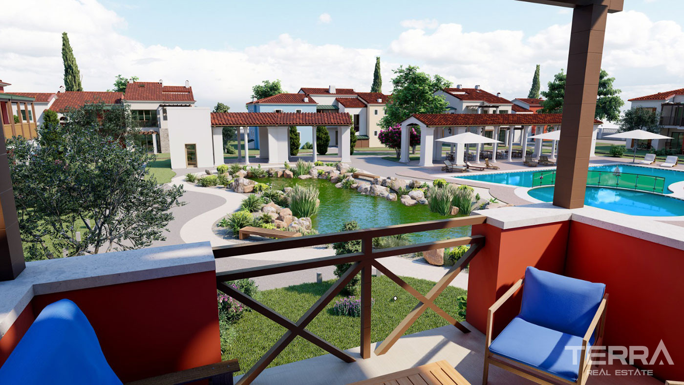 New 3-Bed Duplex Villas to Buy in a Luxury Complex in Fethiye Çalış - 99369
