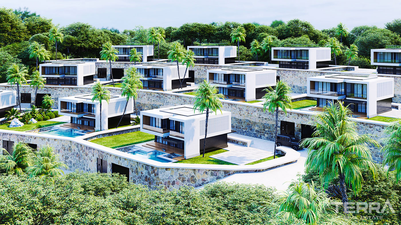 D-Mare Villas — Deatched Villas with Pool in Alanya, Bektaş, Turkey - 49256
