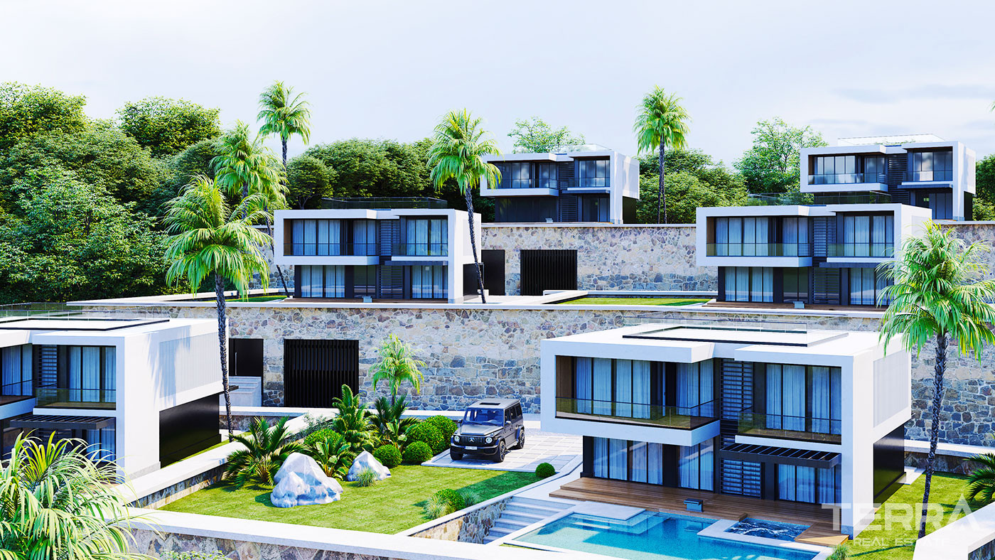 D-Mare Villas — Deatched Villas with Pool in Alanya, Bektaş, Turkey - 49258