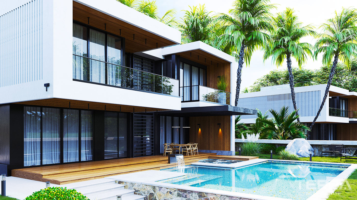 D-Mare Villas — Deatched Villas with Pool in Alanya, Bektaş, Turkey - 49262