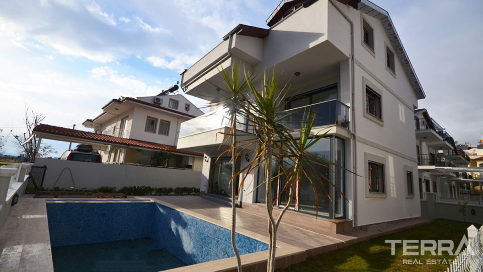 Detached Villa With a Sea-view & Private Pool for Sale in Fethiye Town