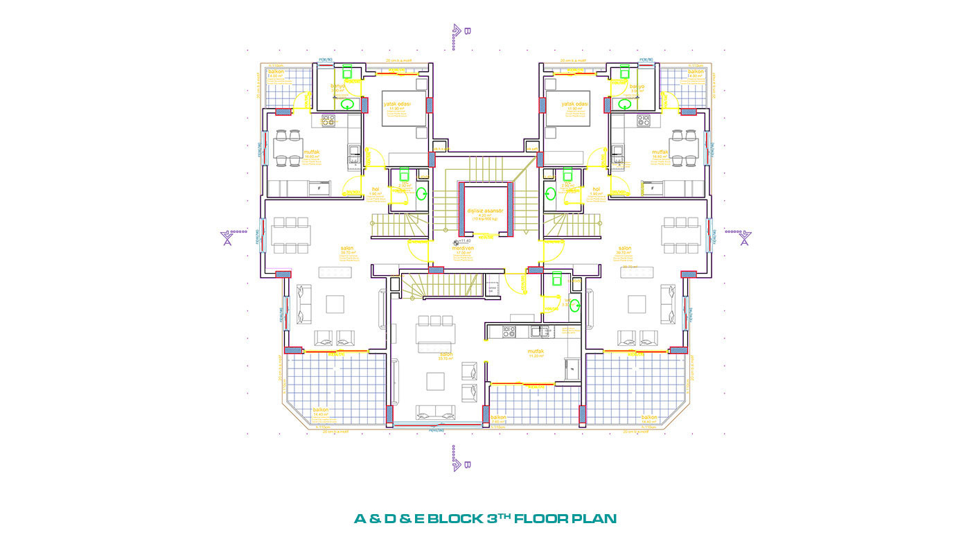 Apartments for Sale in Oba Alanya with Luxury Amenities - 49596