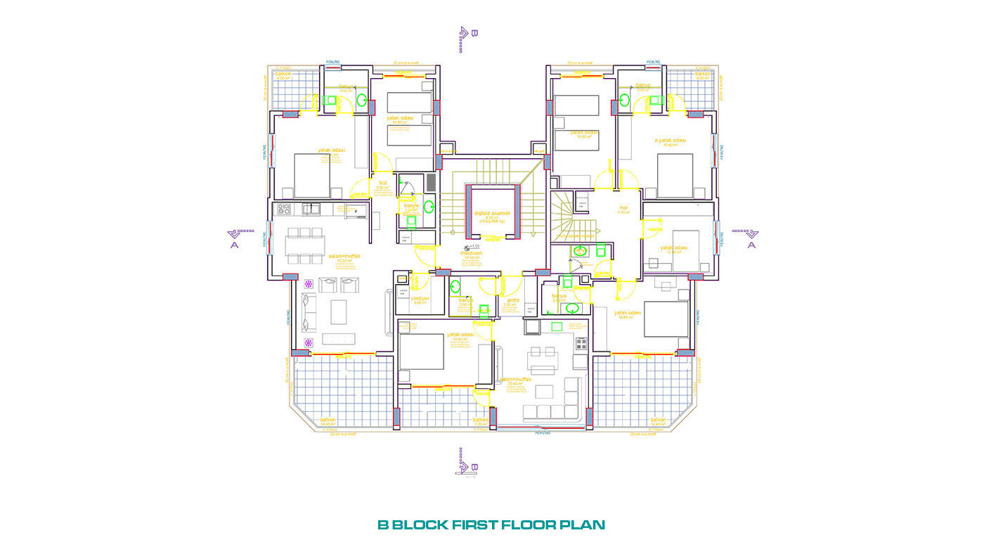 Apartments for Sale in Oba Alanya with Luxury Amenities - 49599