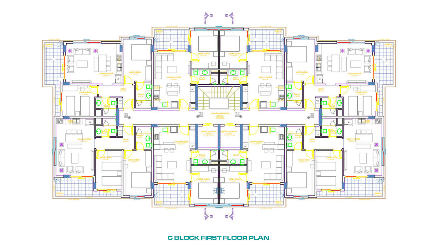 Apartments for Sale in Oba Alanya with Luxury Amenities - 49605