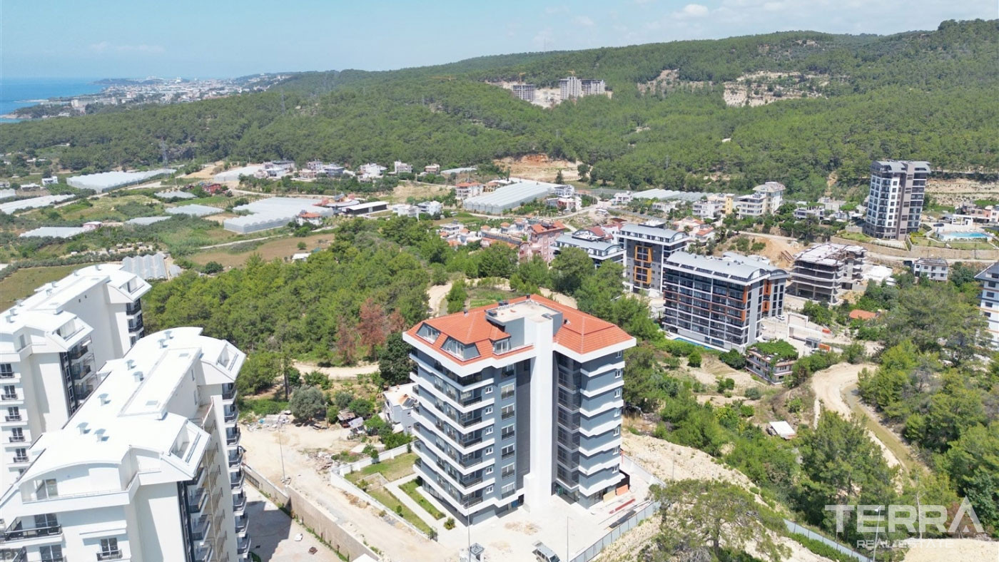 Sea View Apartments for Sale in Avsallar Alanya - 99726