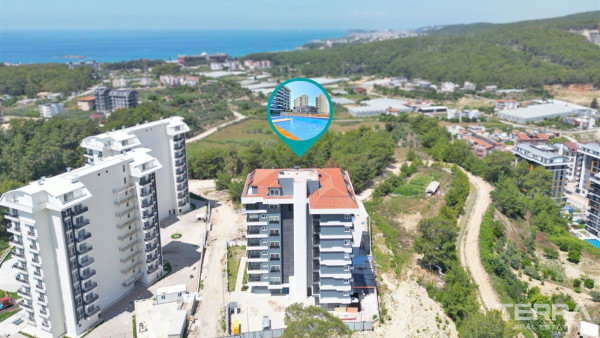 Sea View Apartments for Sale in Avsallar Alanya