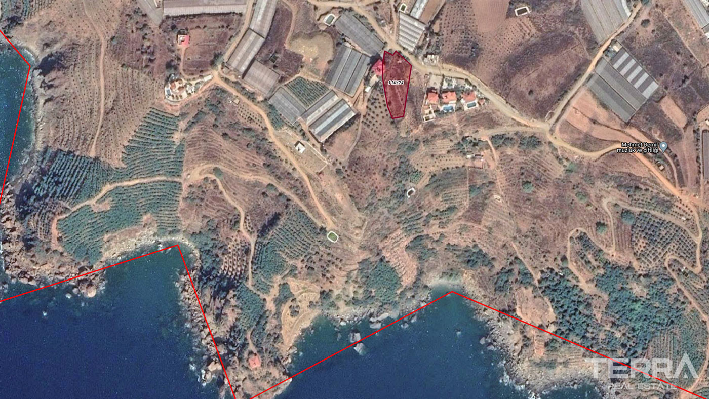 Large Land for Sale in Gazipaşa With Panoramic Sea View - 49743