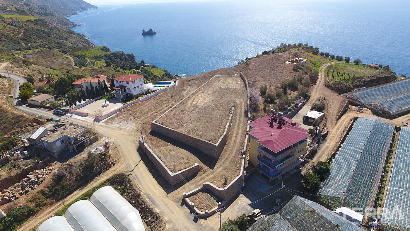 Large Land for Sale in Gazipaşa With Panoramic Sea View - 49774