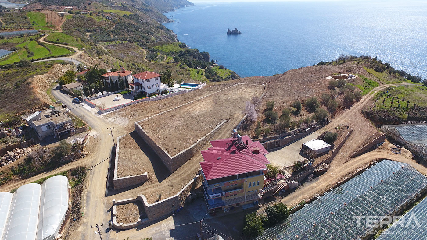 Large Land for Sale in Gazipaşa With Panoramic Sea View - 49775