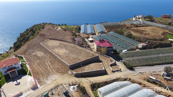 Large Land for Sale in Gazipaşa With Panoramic Sea View