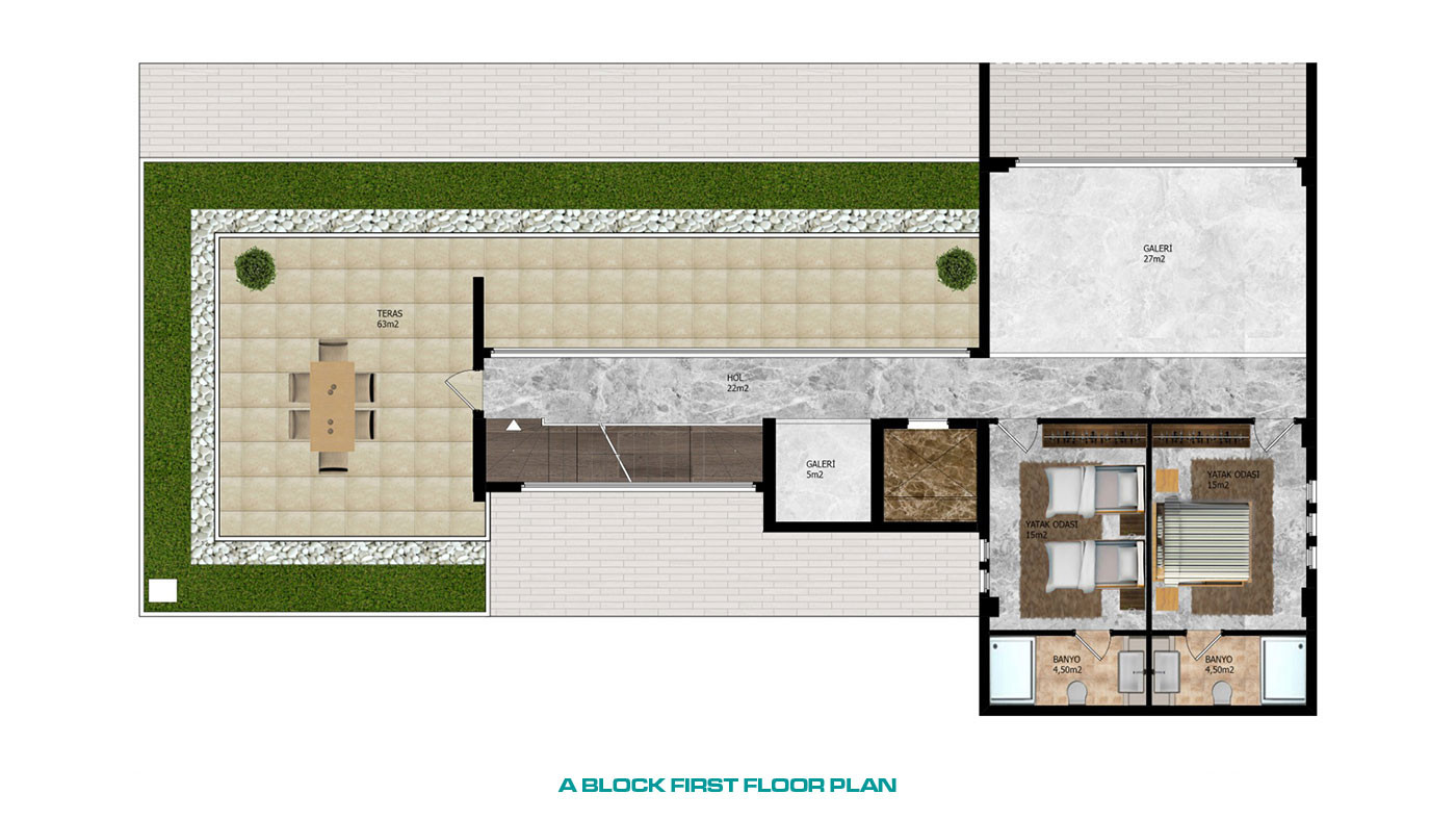 Maisons de Standing Cadre Calme de Kargıcak Avec Jardin Spacieux - 49802