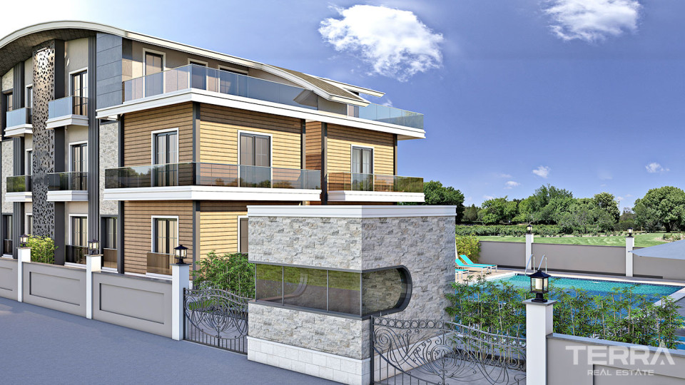 Exclusive Apartments for Sale in the Prestigious Golf Area of Belek