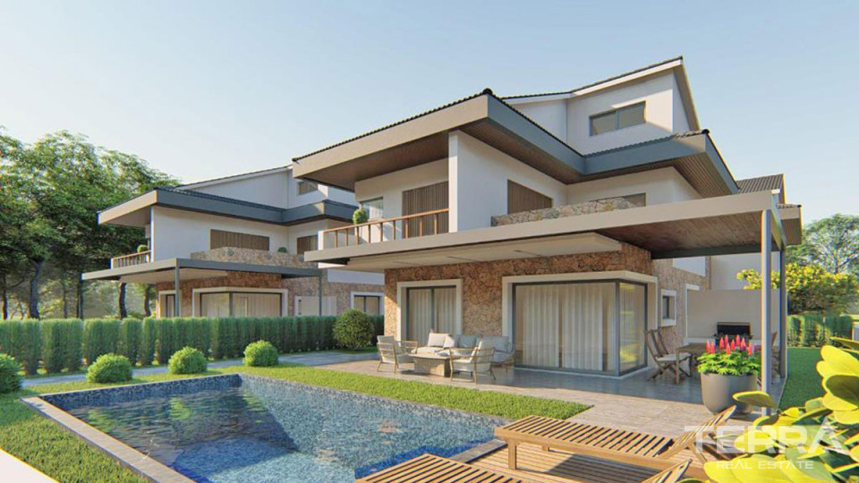 Luxury Detached Villa with Private Pool to Buy in Fethiye Çalış