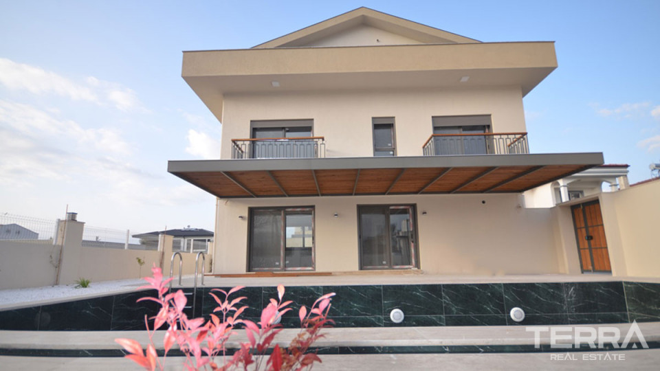 Villa With a Swimming Pool for Sale Close to the Beach in Fethiye Town