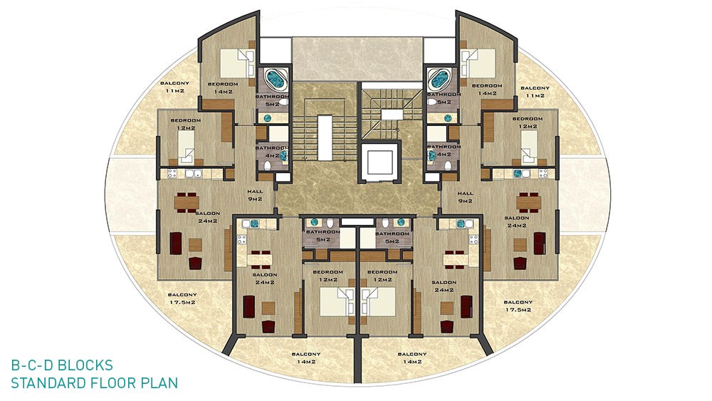 Vesta Garden – Apartments for Sale in Cikcilli, Alanya, Turkey - 722