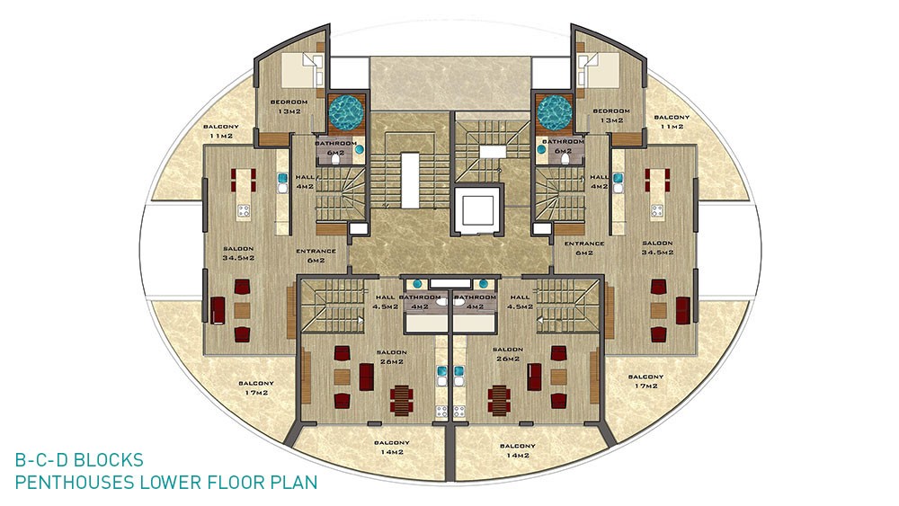 Vesta Garden – Apartments for Sale in Cikcilli, Alanya, Turkey - 723