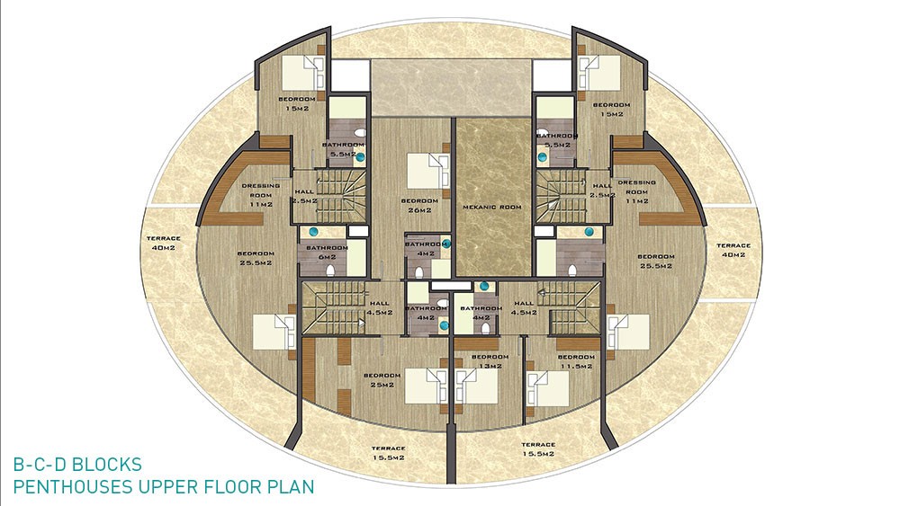 Vesta Garden – Apartments for Sale in Cikcilli, Alanya, Turkey - 724