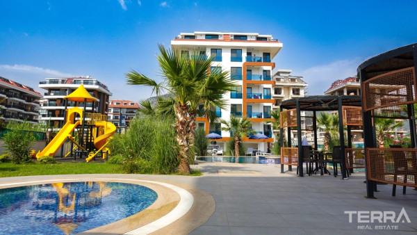 Amazing Seafront Apartments with Amenities for Sale in Alanya Kestel