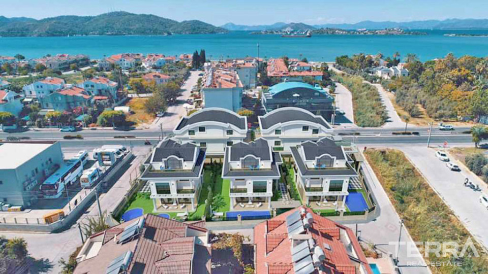 Luxury Villas for Sale Close to the Seashore in Fethiye Town