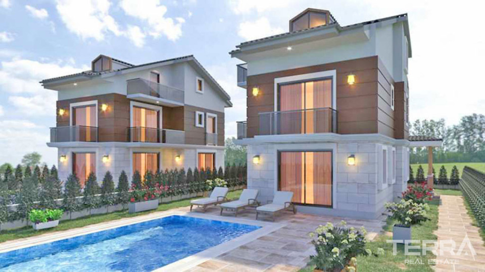 Superb Detached Villas for Sale in the Peaceful Area of Fethiye Göcek
