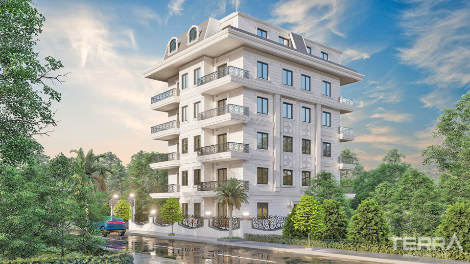 One And Two Bedroom Apartments for Sale in Alanya Mahmutlar
