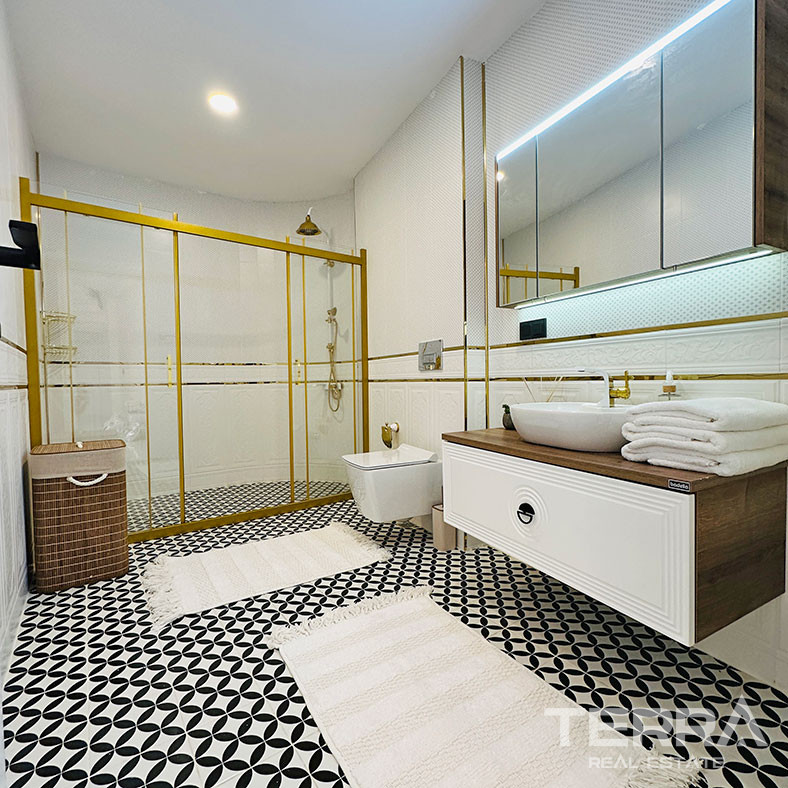Modern Villas for Sale with Castle and Sea View in Alanya Kargıcak - 98511