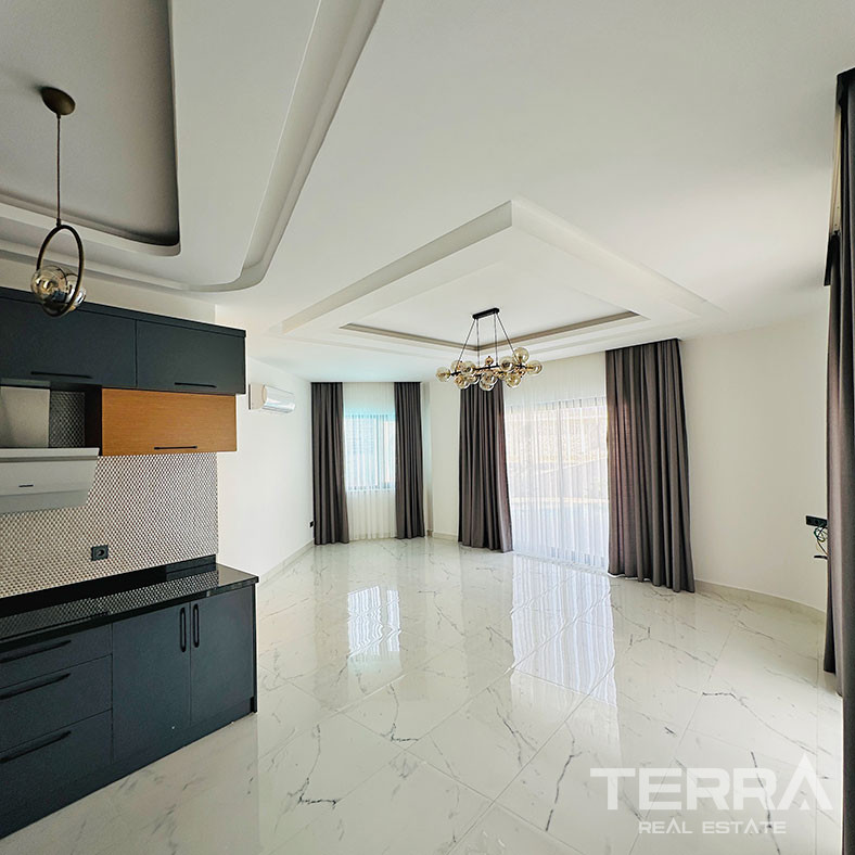 Modern Villas for Sale with Castle and Sea View in Alanya Kargıcak - 98513
