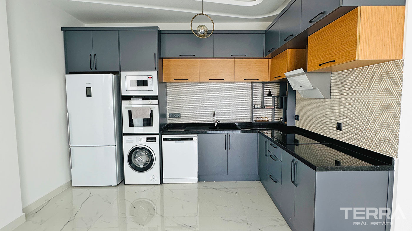 Modern Villas for Sale with Castle and Sea View in Alanya Kargıcak - 98514