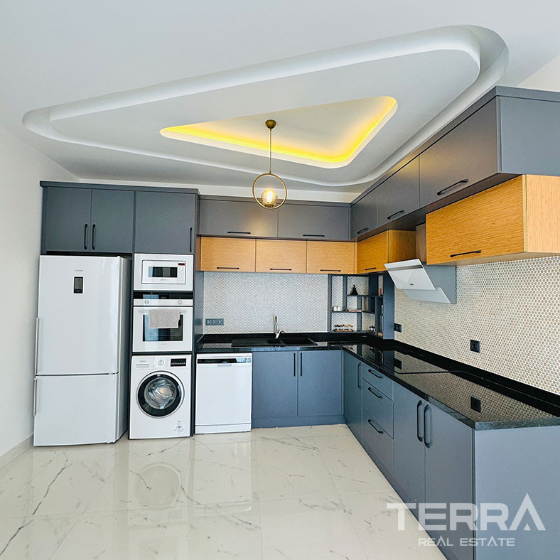 Modern Villas for Sale with Castle and Sea View in Alanya Kargıcak - 98517