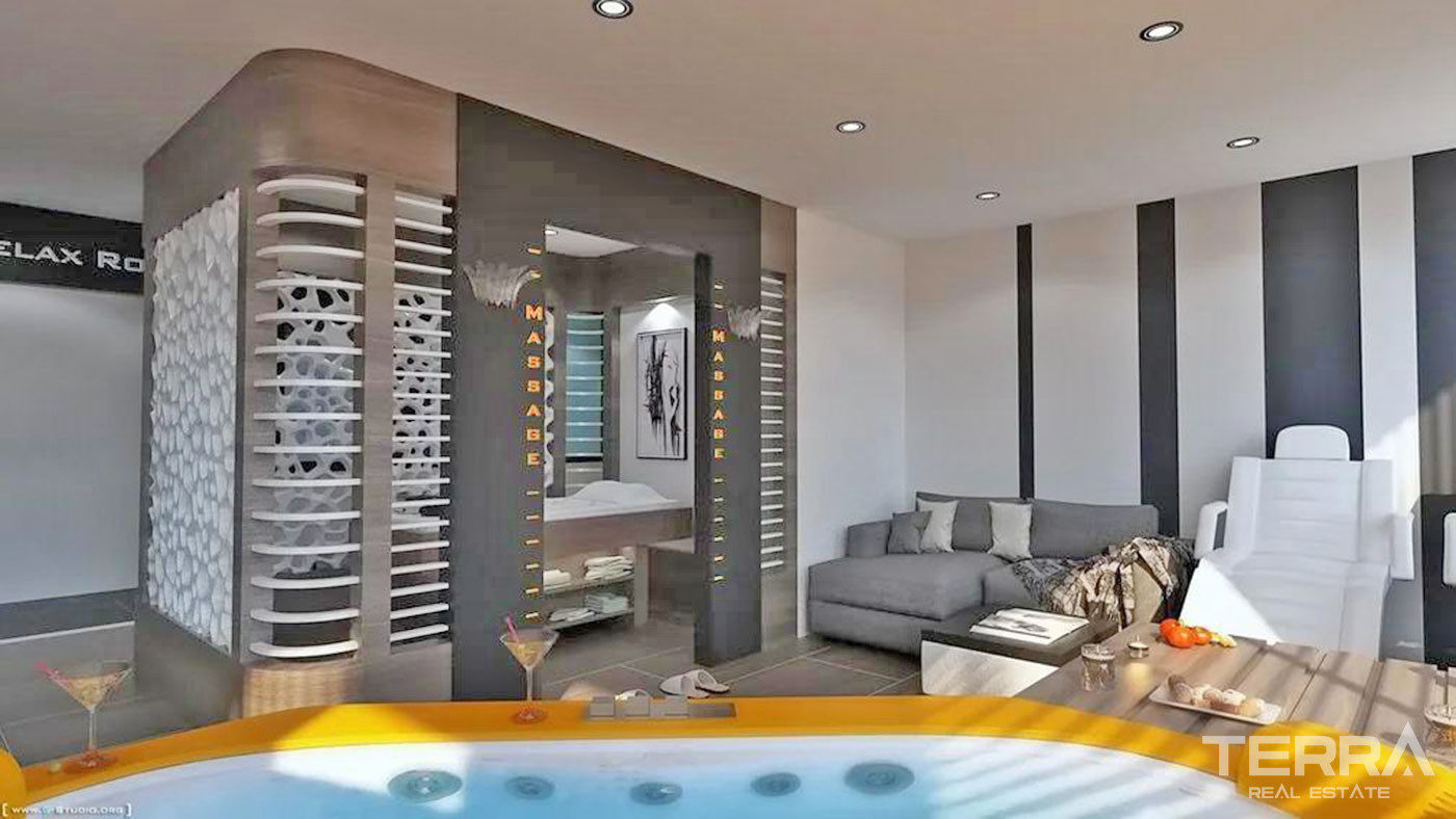 Sea View Apartments in Alanya Mahmutlar Only 200 m from the Beach - 51902