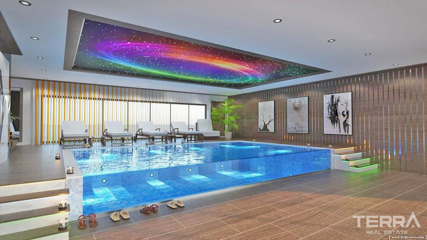 Sea View Apartments in Alanya Mahmutlar Only 200 m from the Beach - 51903