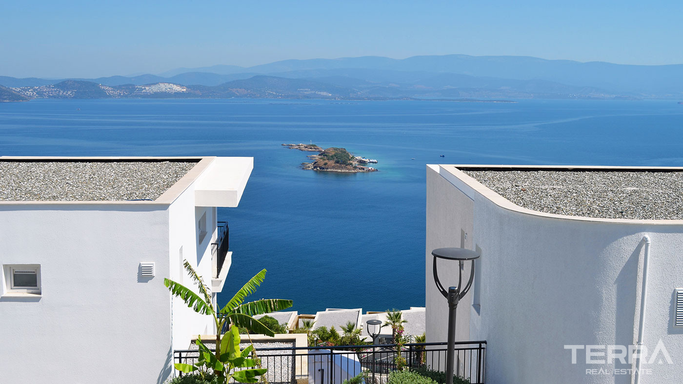 Charmantes Villas Avec Vue Mer & Zones de Loisirs à Bodrum - 52336
