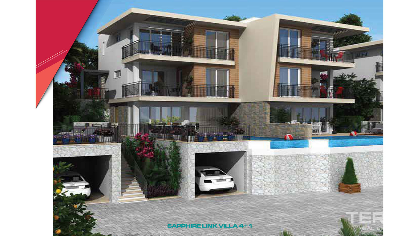 Charmantes Villas Avec Vue Mer & Zones de Loisirs à Bodrum - 52395