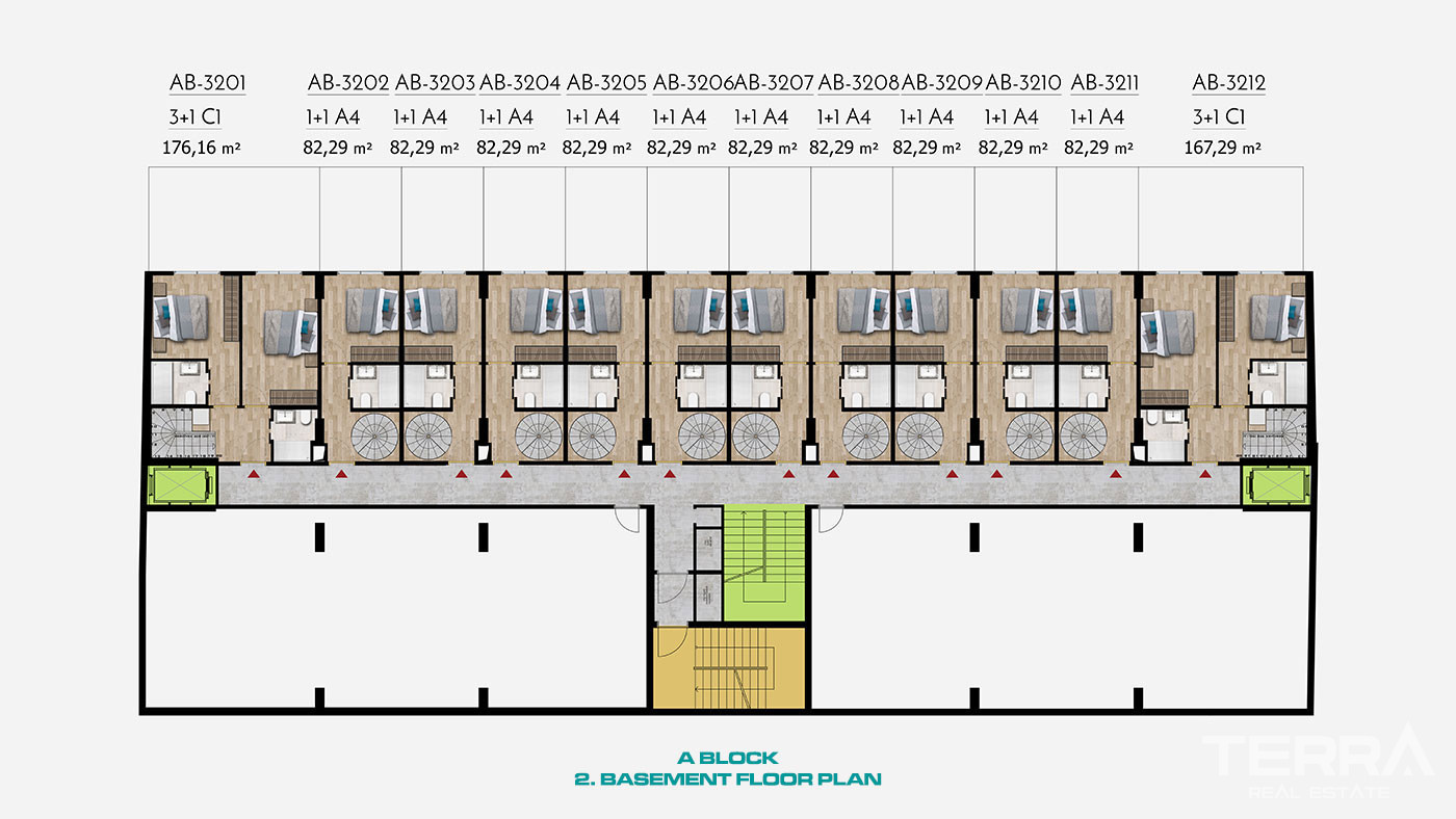 Investment Apartments in Popular Destination of Istanbul Şişli - 52527