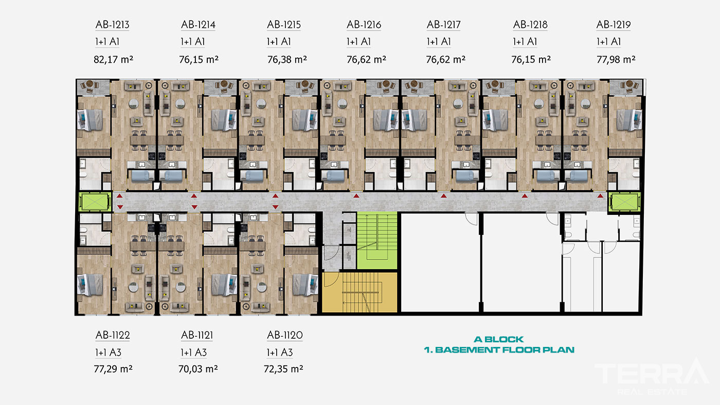 Investment Apartments in Popular Destination of Istanbul Şişli - 52529