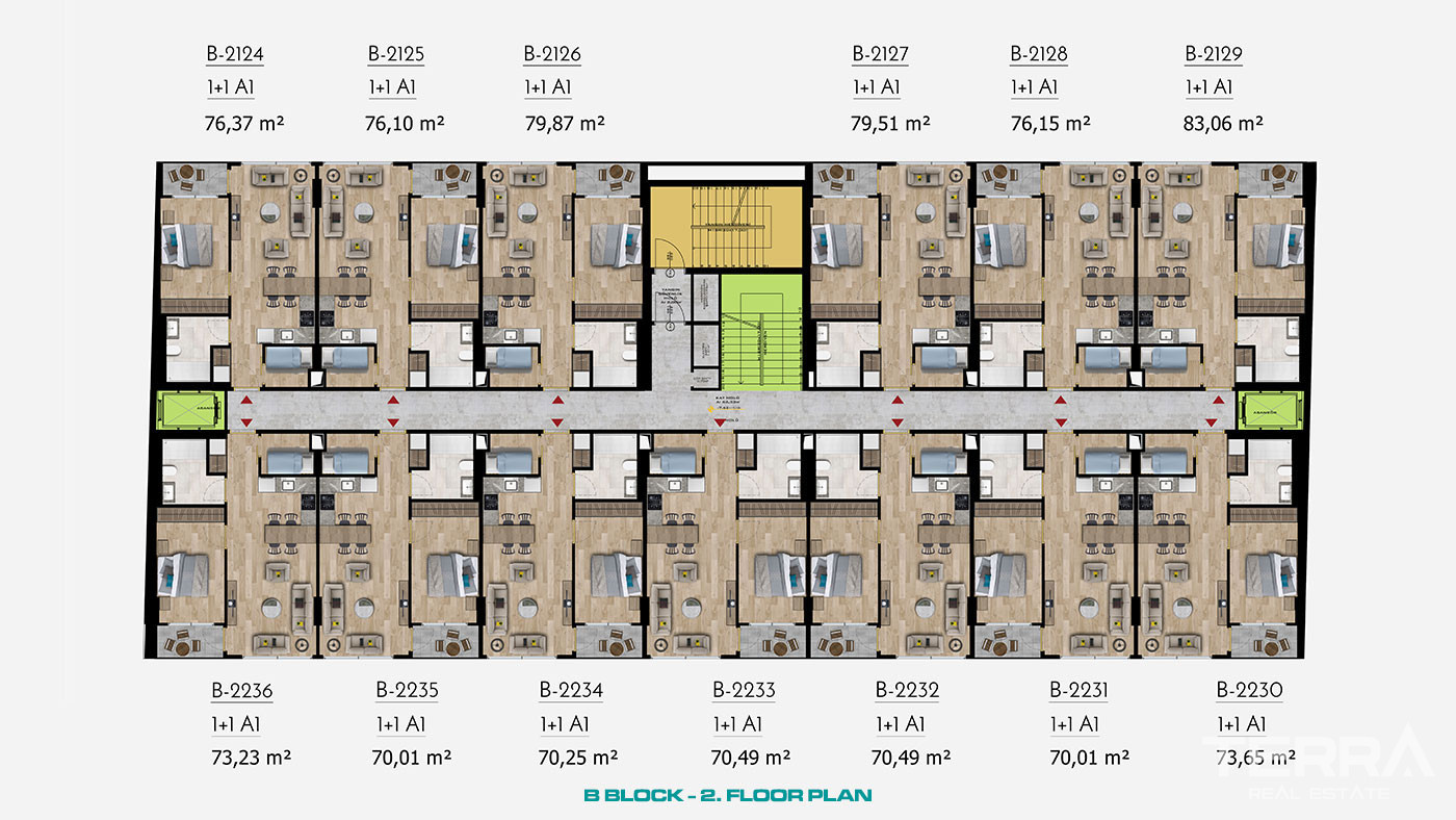 Investment Apartments in Popular Destination of Istanbul Şişli - 52530