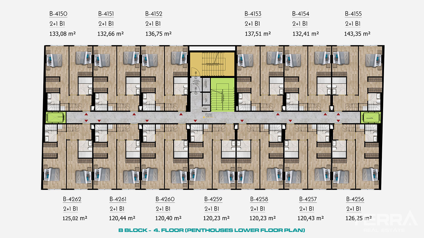 Investment Apartments in Popular Destination of Istanbul Şişli - 52534