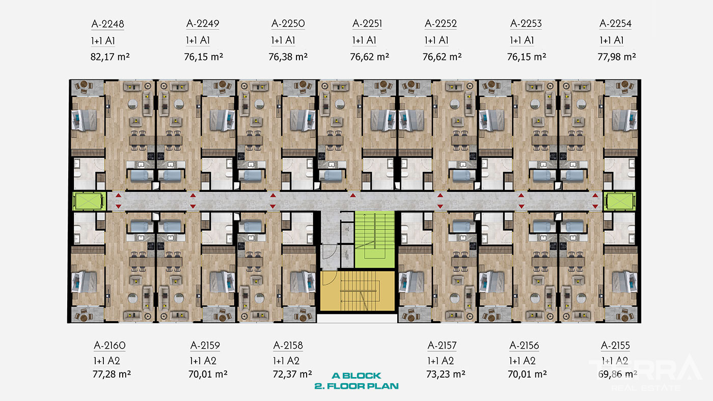 Investment Apartments in Popular Destination of Istanbul Şişli - 52535