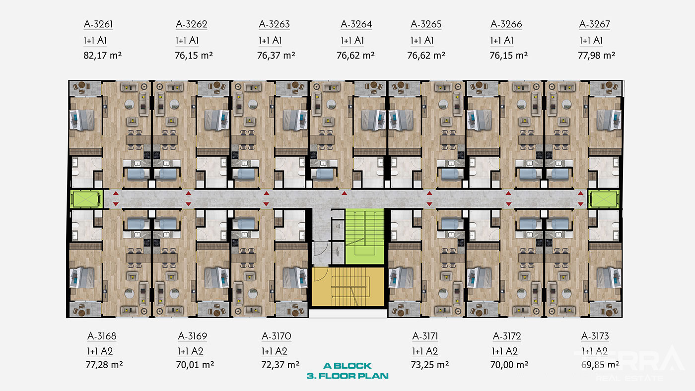 Investment Apartments in Popular Destination of Istanbul Şişli - 52537