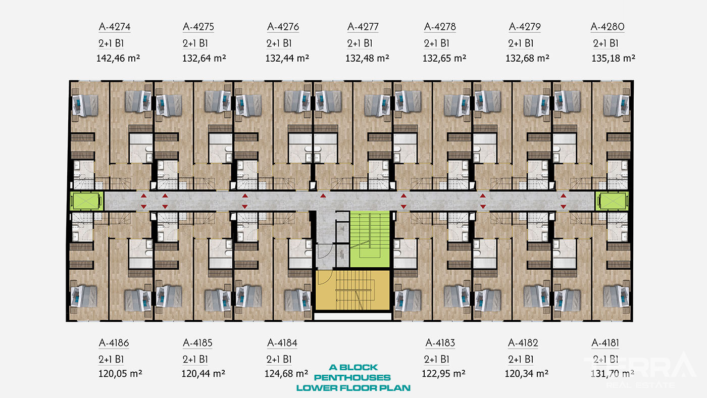 Investment Apartments in Popular Destination of Istanbul Şişli - 52539