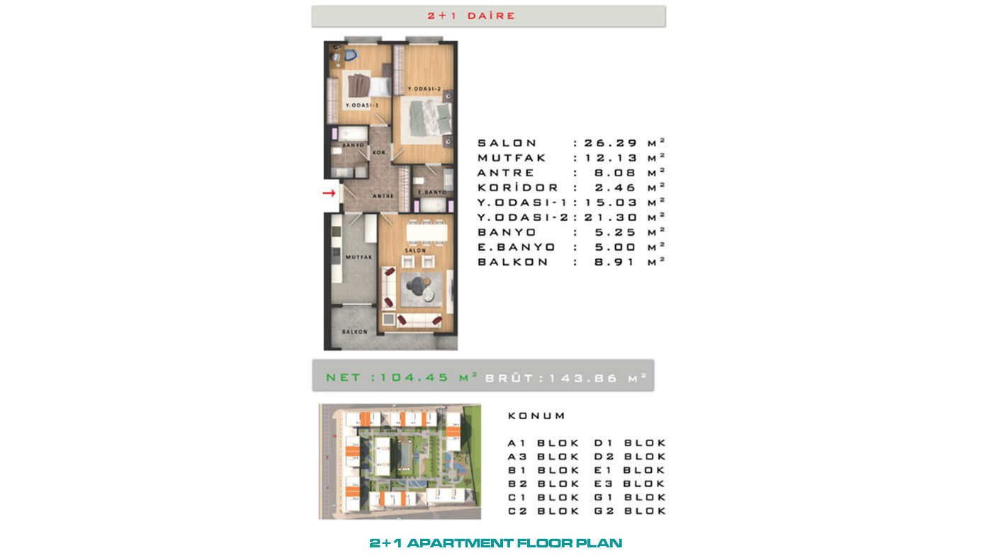 New Apartments in Esenyurt Istanbul Approved for Turkish Citizenship - 52048