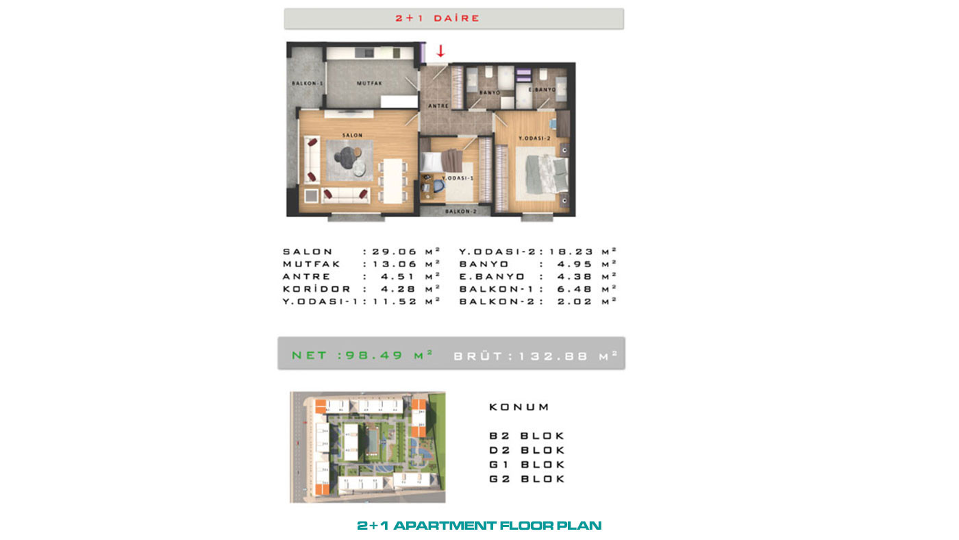 New Apartments in Esenyurt Istanbul Approved for Turkish Citizenship - 52049