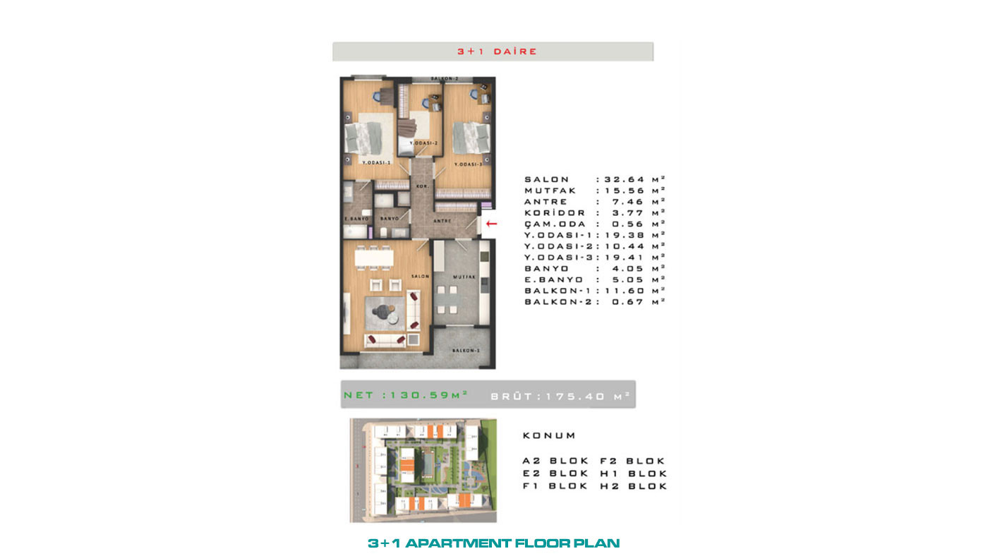 New Apartments in Esenyurt Istanbul Approved for Turkish Citizenship - 52051