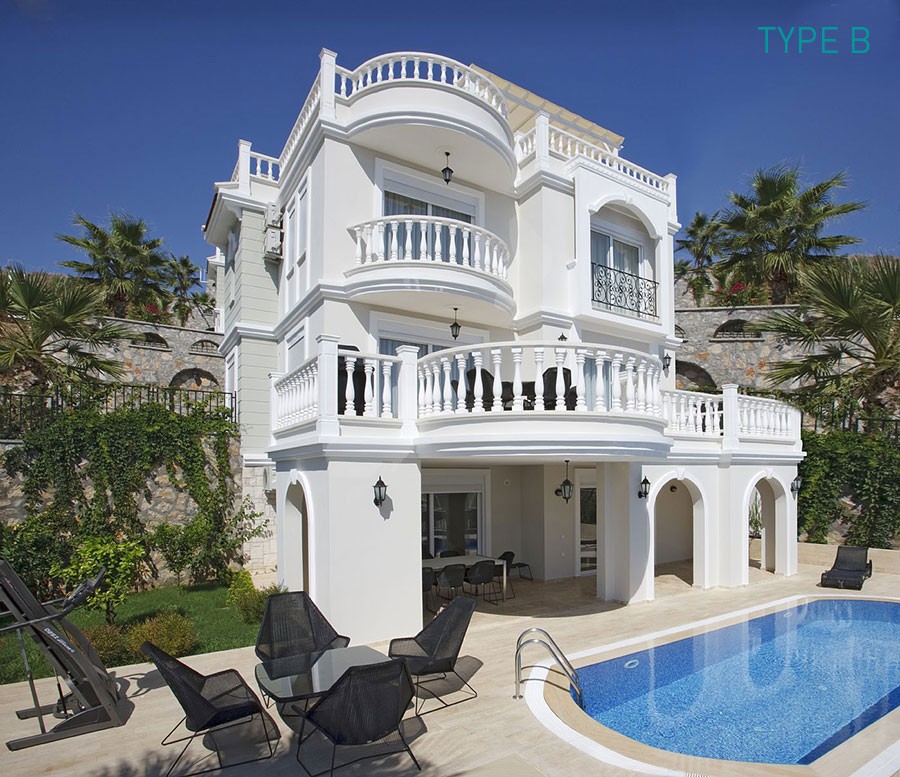Exclusive Detached Villas to Buy in Alanya Close to the Konaklı Beach - 839