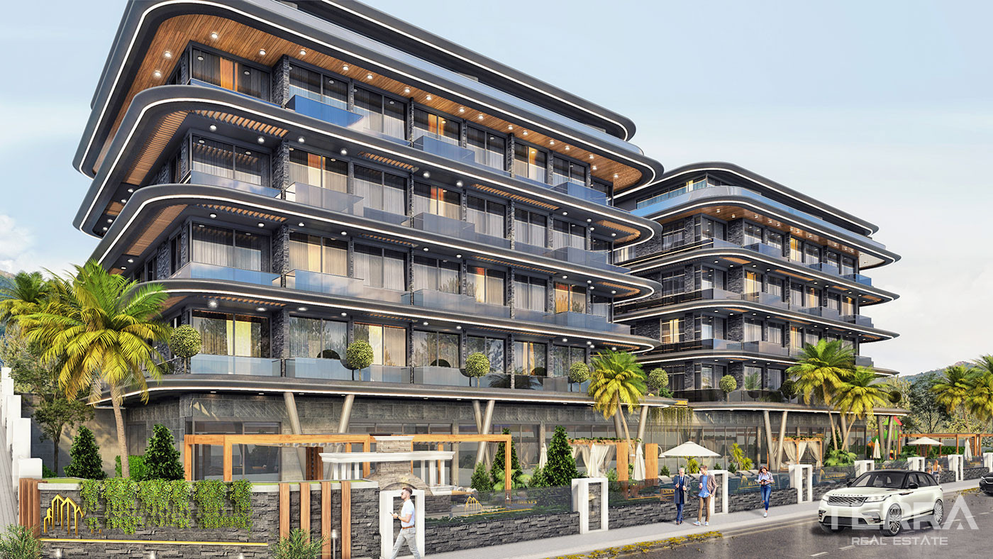Luxury Apartments in Alanya with Wonderfull Sea and Castle Views - 52805