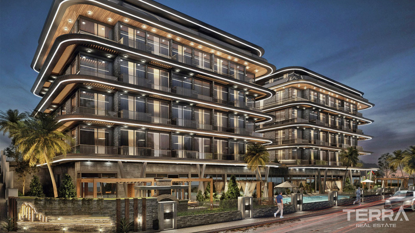 Luxury Apartments in Alanya with Wonderfull Sea and Castle Views - 52808