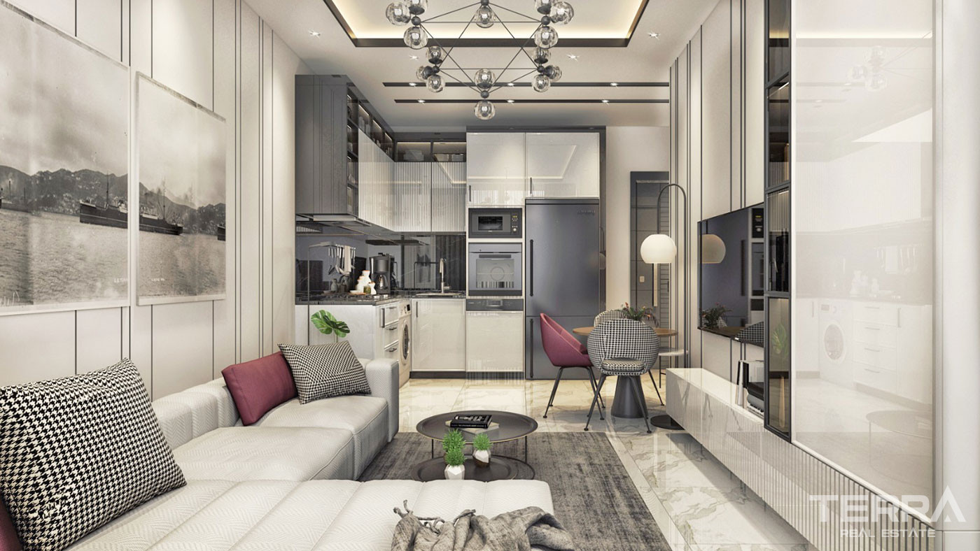 Luxury Apartments in Alanya with Wonderfull Sea and Castle Views - 52827
